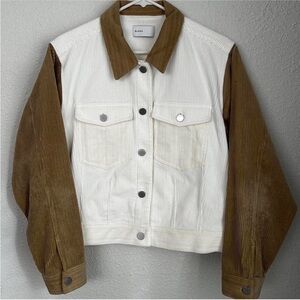 BLDWN Colorblock Corduroy Jacket